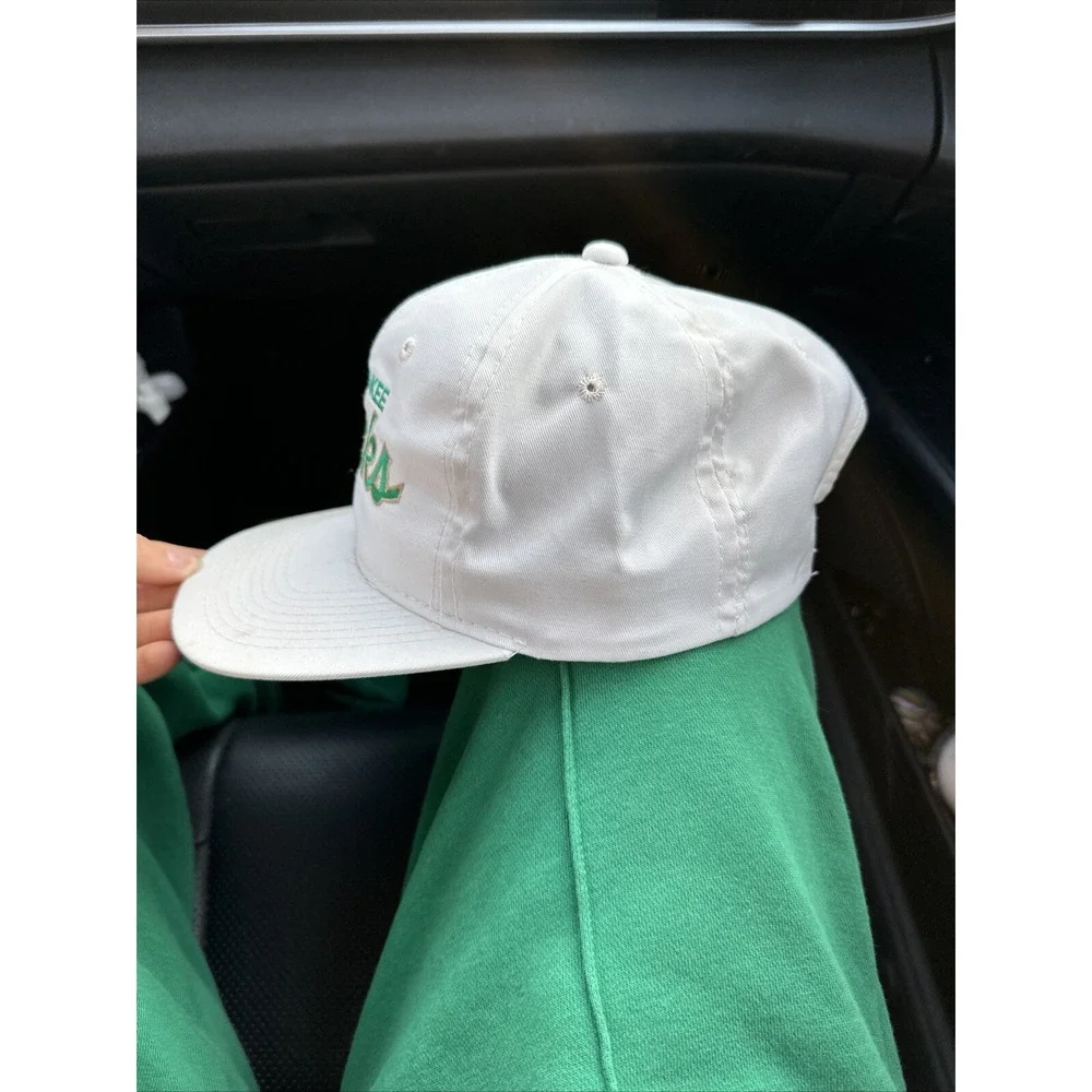 Vintage‎ Milwaukee Bucks Sports Specialties NBA Basketball White Hat Script RARE
